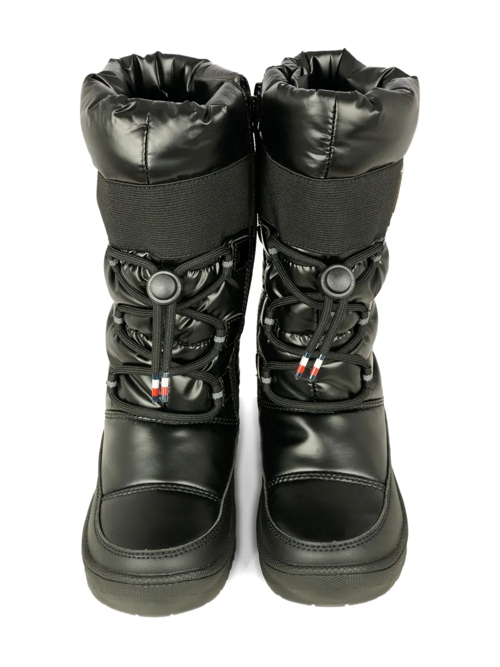 Tommy Hilfiger Junior Logo-motif Snow Boots In Black