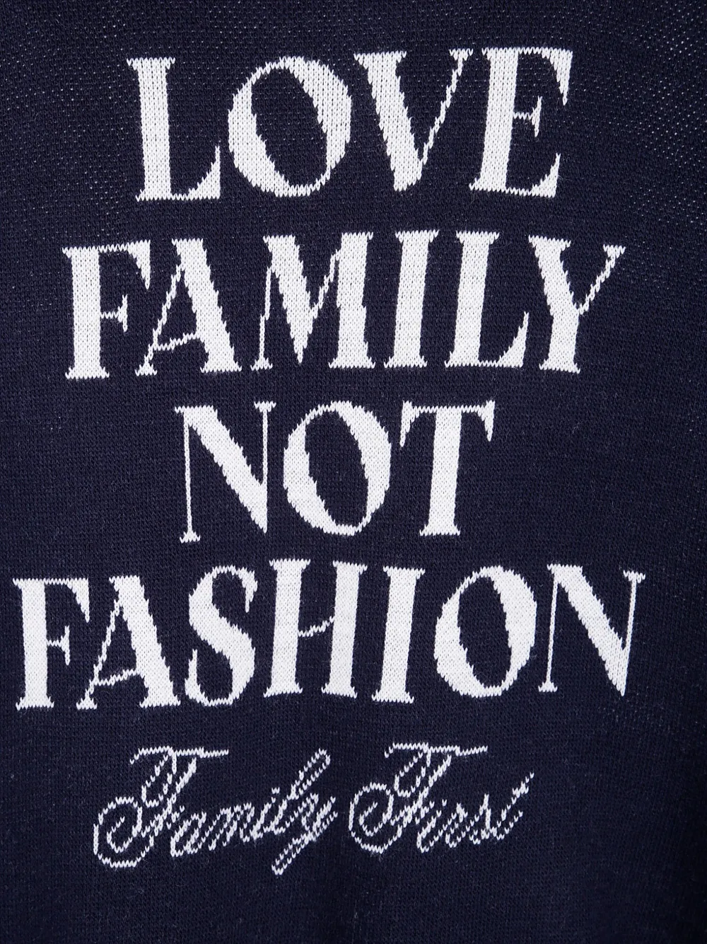Family First Trui met ronde hals Blauw