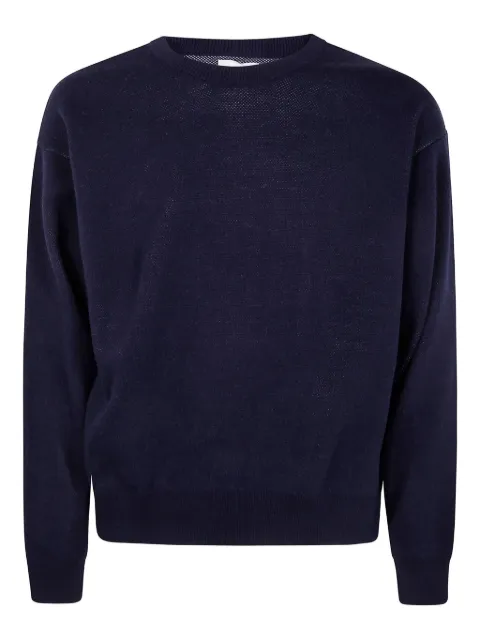Family First crew-neck knitted sweater
