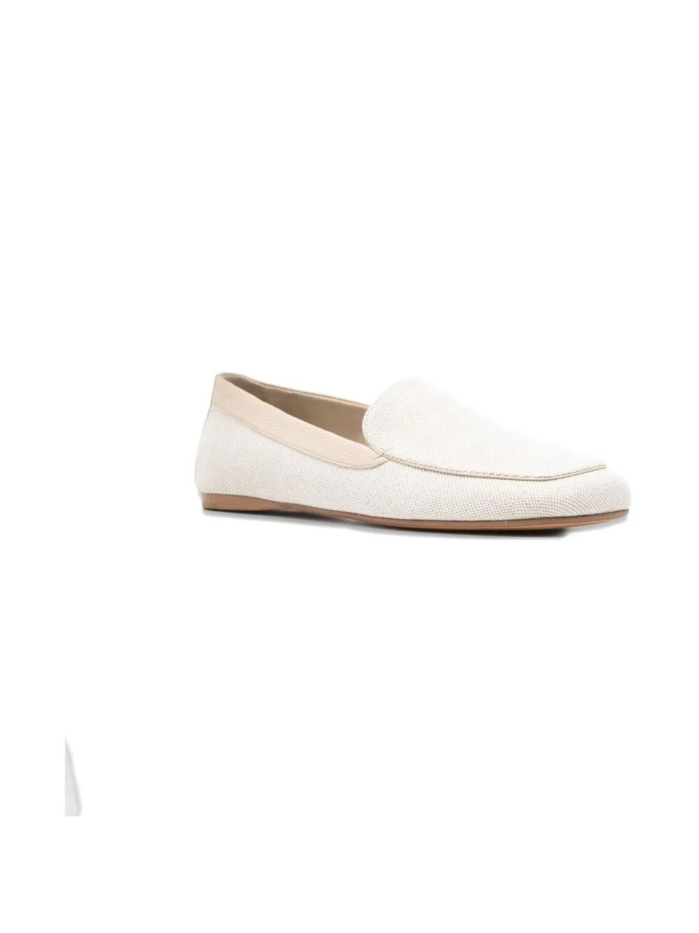 KHAITE textured loafers - Wit