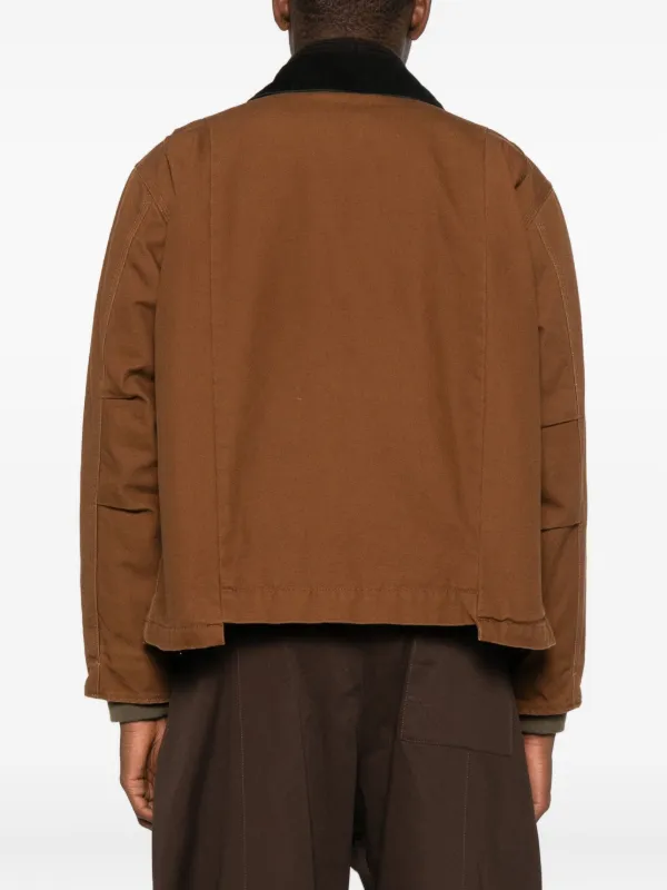 america　sacai ブラウン ジャケット america様専用 sacai ブラウン ジャケット - メルカリ