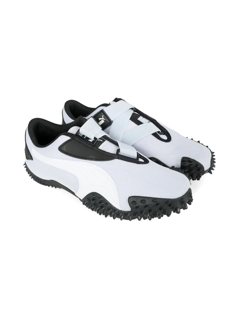 Puma Kids Sneakers met klittenband Grijs