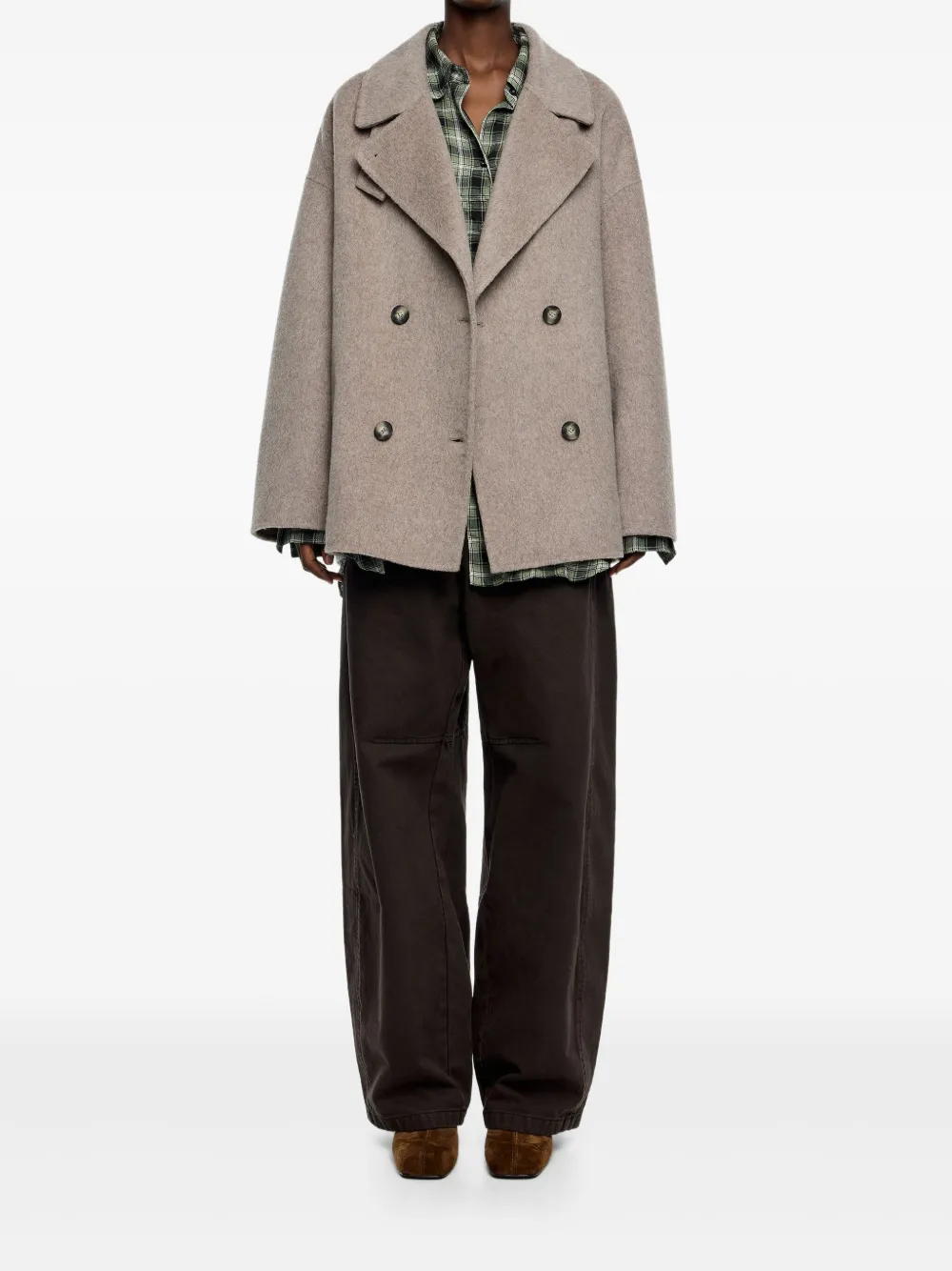 Bimba y Lola double-breasted wool jacket | Oversized Jackets | Image 2