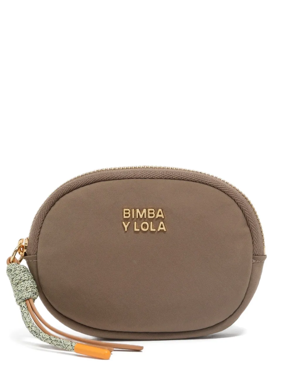 Bimba Y Lola Logo-lettering Wallet In Brown