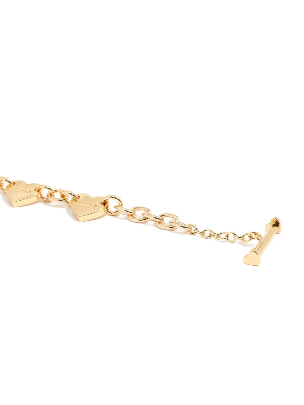 Bimba Y Lola Heart Chain Necklace In Gold