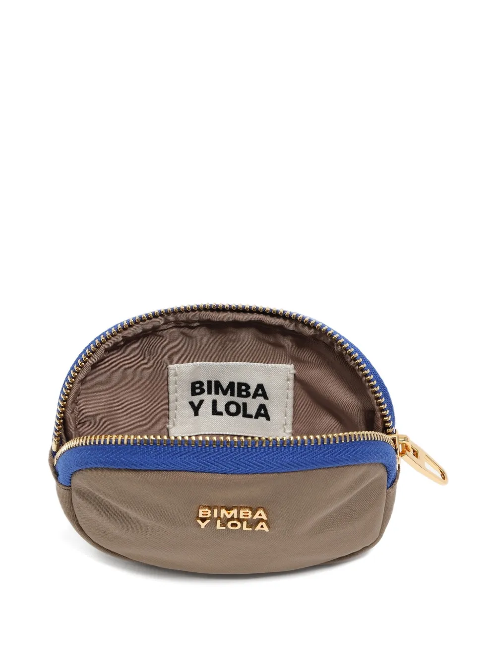 Bimba Y Lola Logo-lettering Wallet In Brown