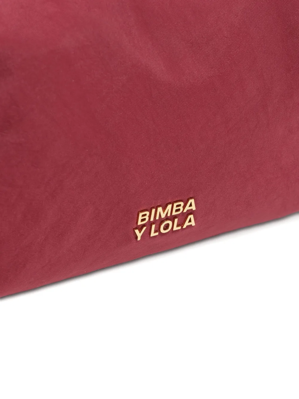 Bimba y Lola Make-up tas met rits en logodetail Rood