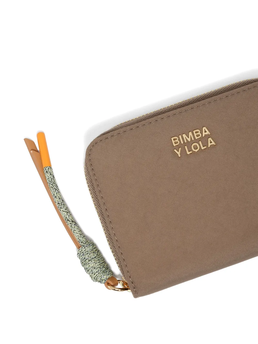 Bimba Y Lola Zip-fastening Wallet In Brown