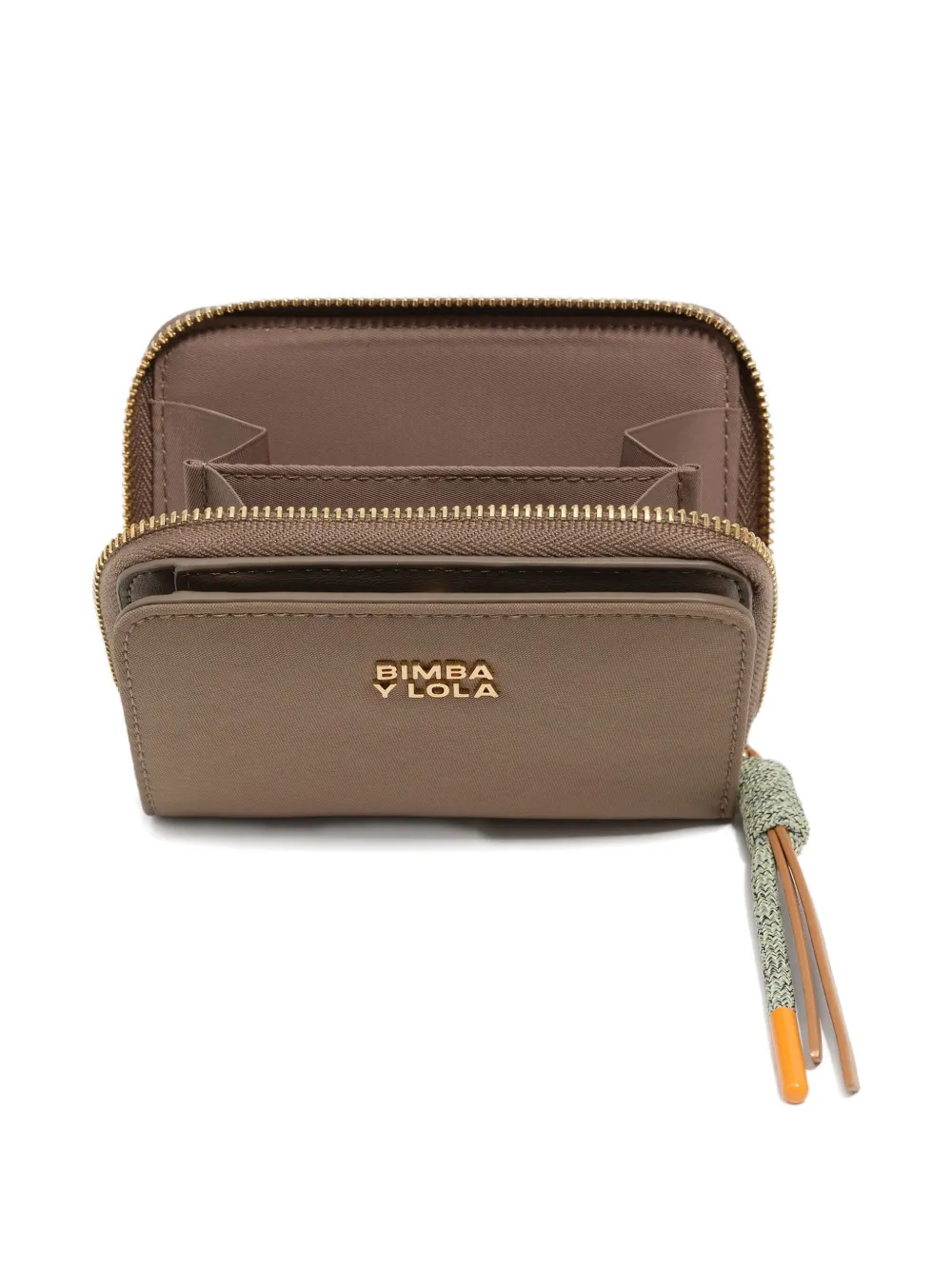 Bimba Y Lola Zip-fastening Wallet In Brown