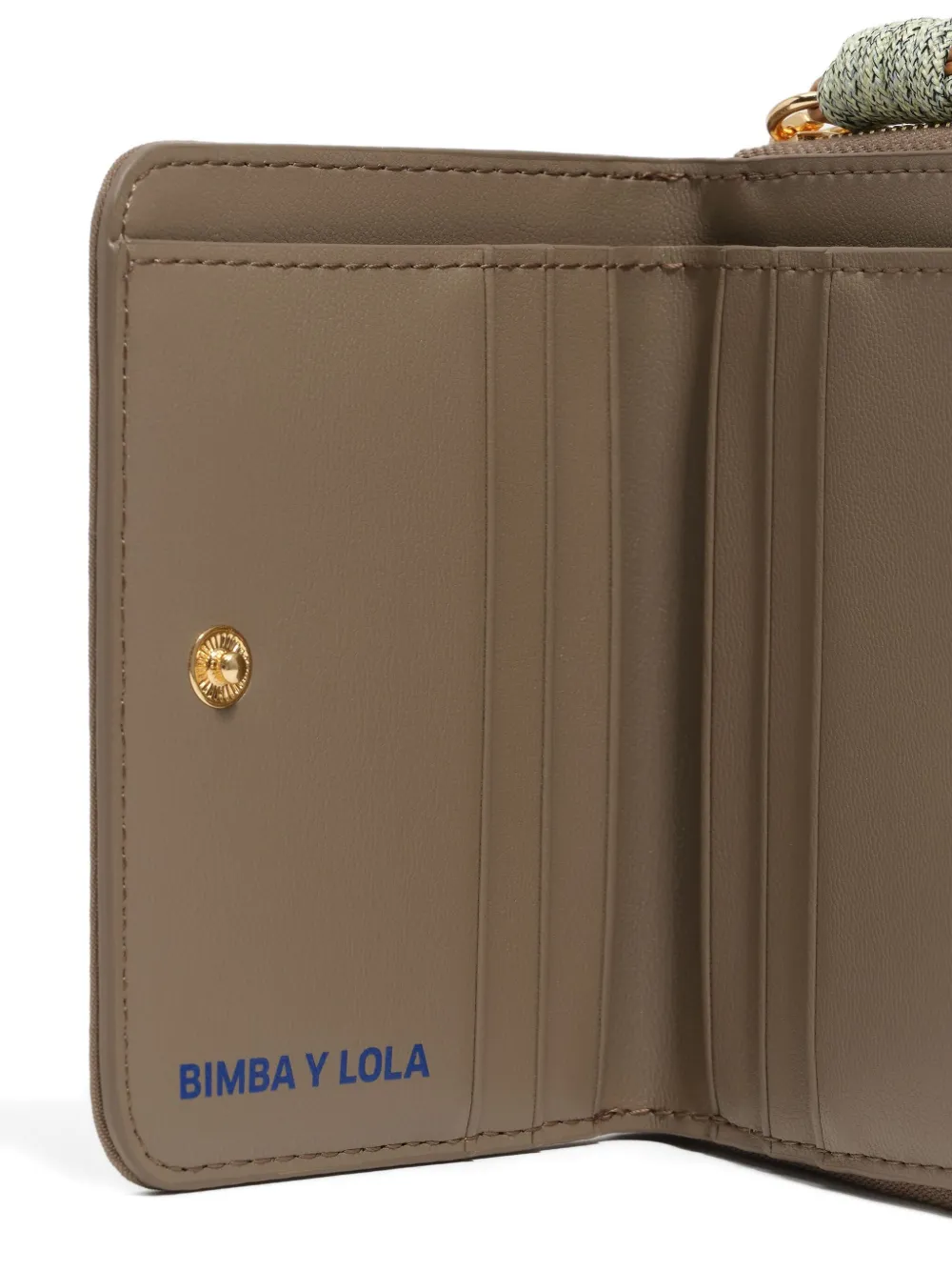 Bimba Y Lola Zip-fastening Wallet In Brown