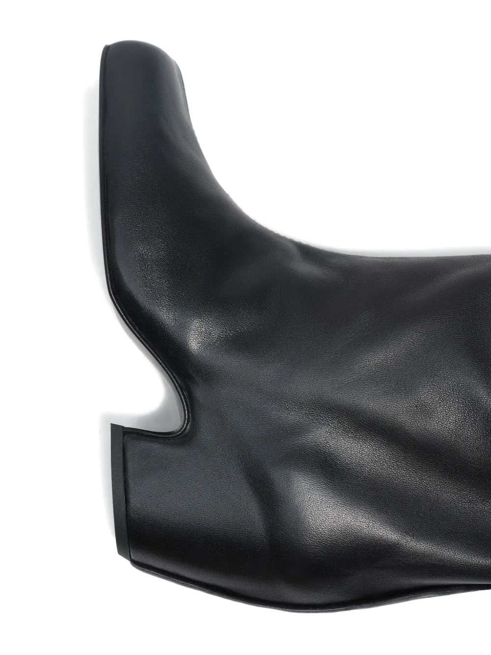 Bimba Y Lola 55mm Square-toe Leather Boots In Black