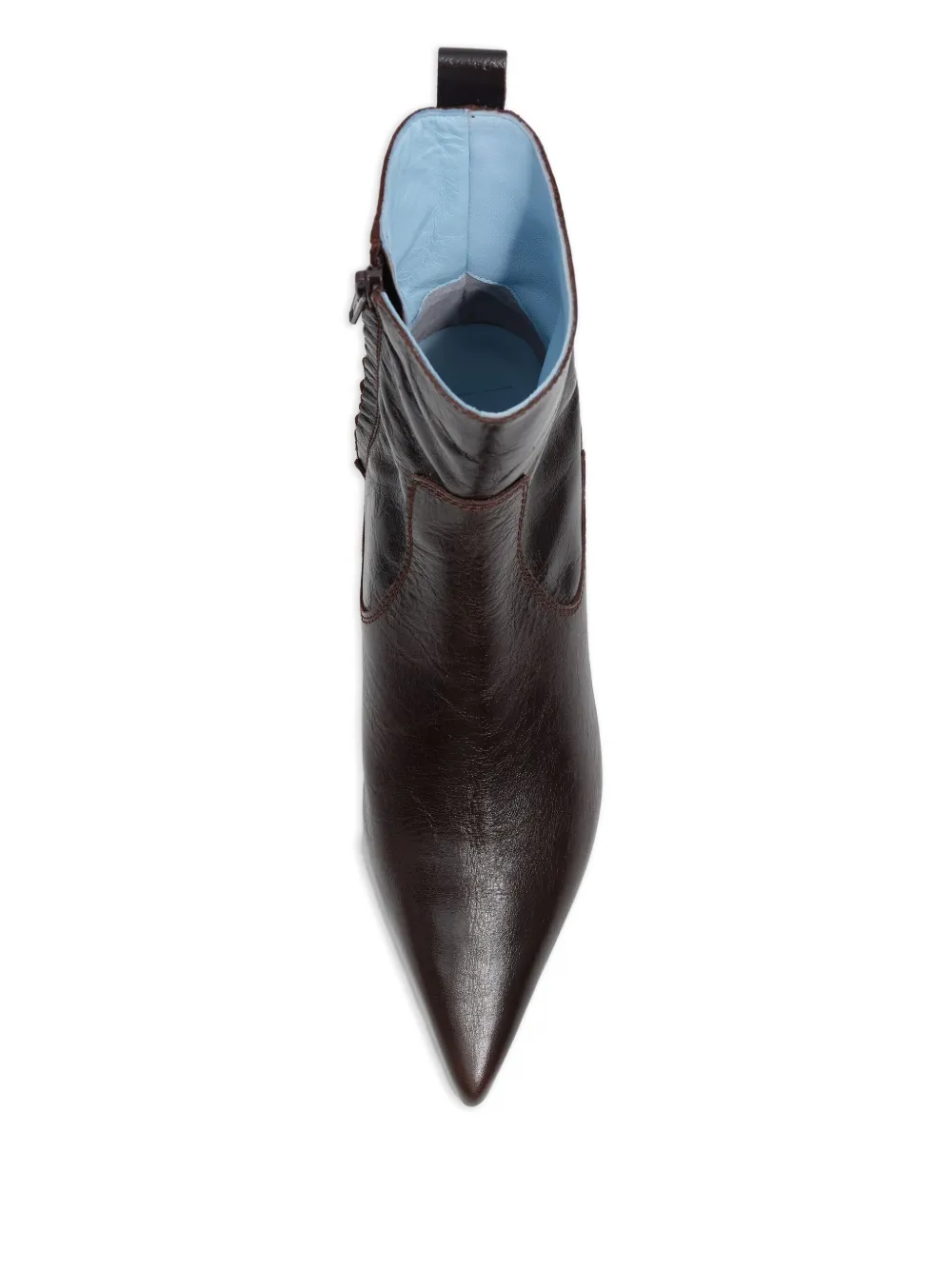 Bimba y Lola 35mm enkellaarzen met puntige neus Bruin