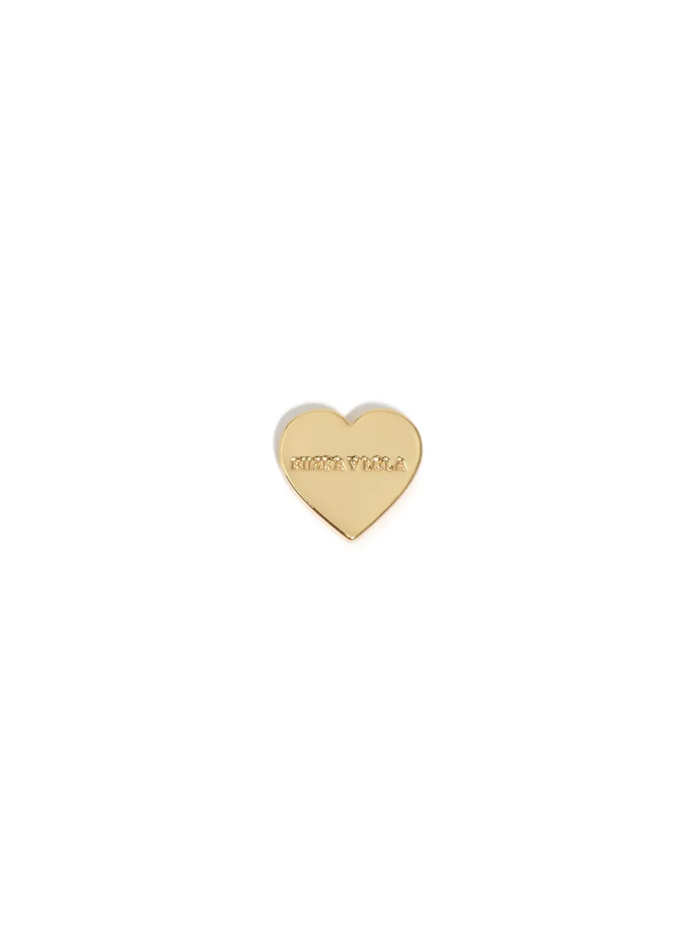 Bimba Y Lola Heart Stud Earrings In Gold