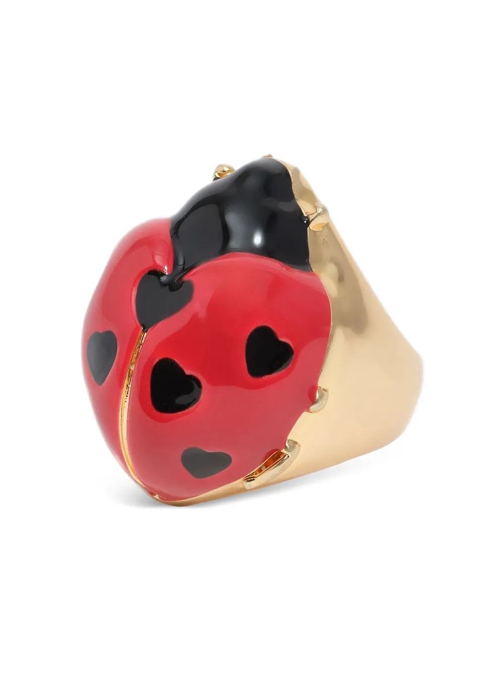 Bimba y Lola Ring met lieveheersbeestje - Goud