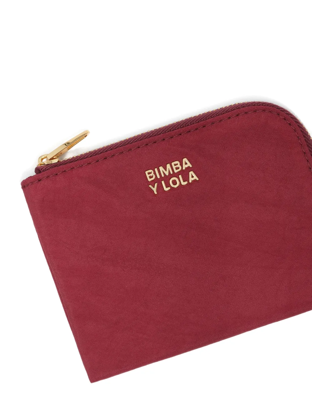 Bimba Y Lola Logo-lettering Wallet In Red