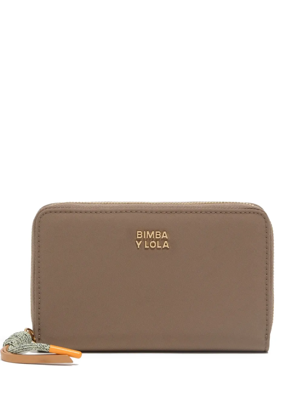 Bimba Y Lola Logo-detail Zip Wallet In Blue