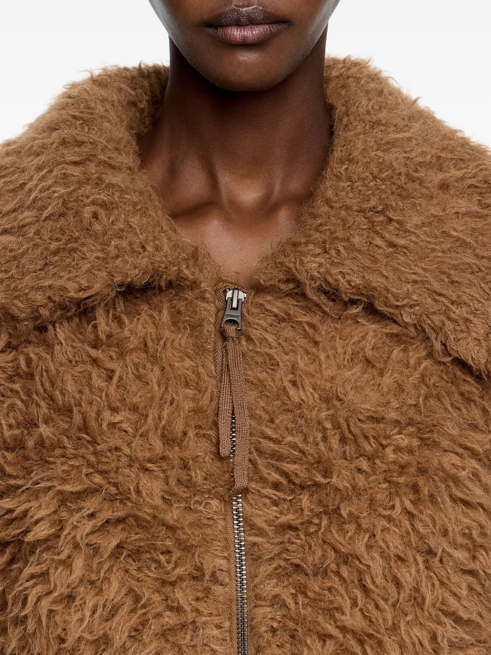 Bimba y Lola Jack met ritssluiting Bruin