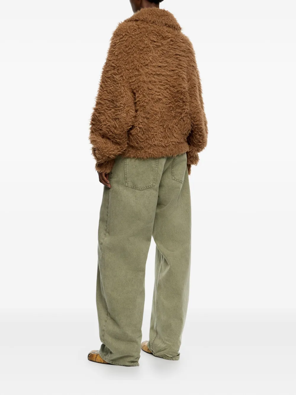 Bimba y Lola Jack met ritssluiting Bruin