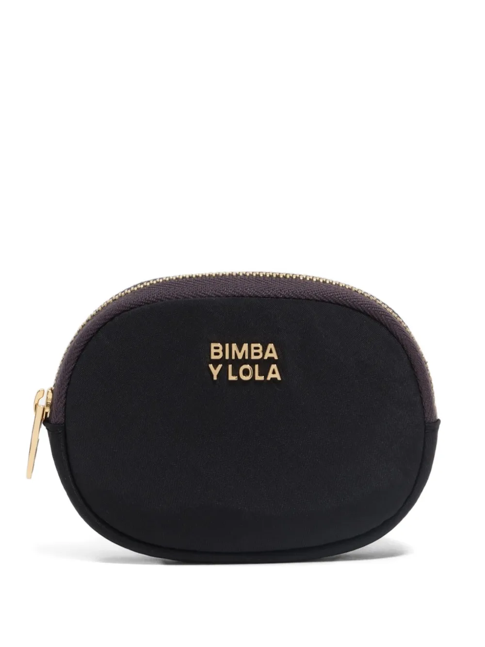 Bimba Y Lola Logo-lettering Wallet In Black