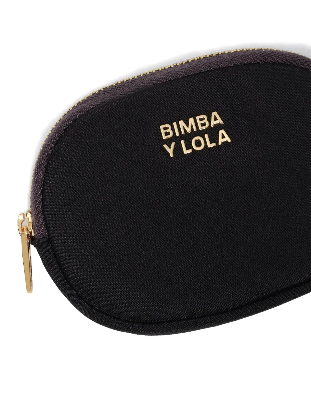 Bimba Y Lola Logo-lettering Wallet In Black