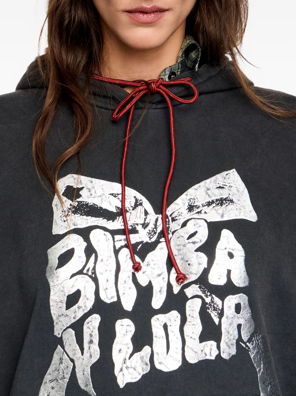 Bimba y Lola Hoodie met print Grijs