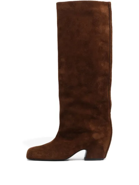 Bimba y Lola 55mm leather boots