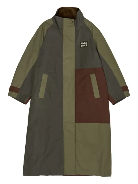 Bimba y Lola embroidered-logo coat