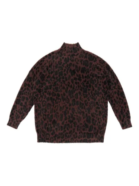 Bimba y Lola leopard-print sweater