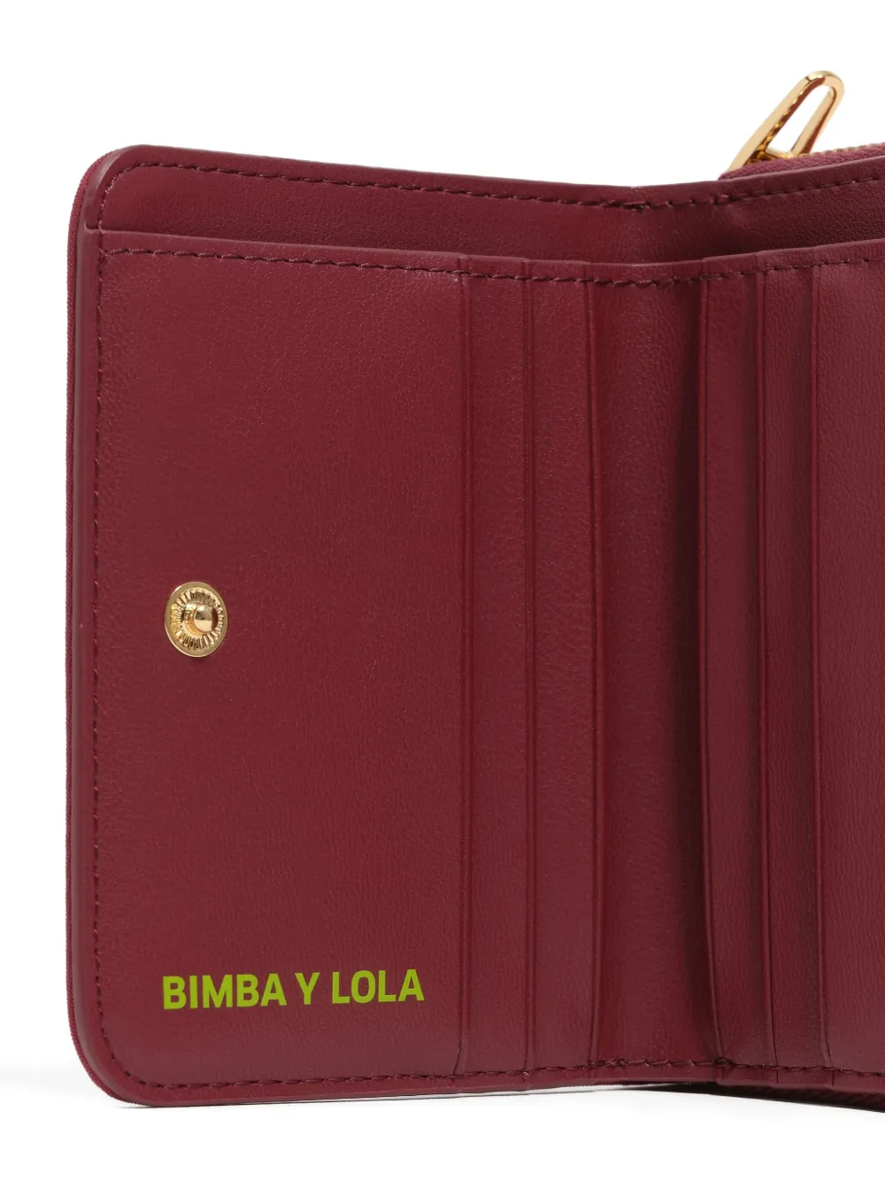 Bimba Y Lola Logo Detail Wallet In Brown