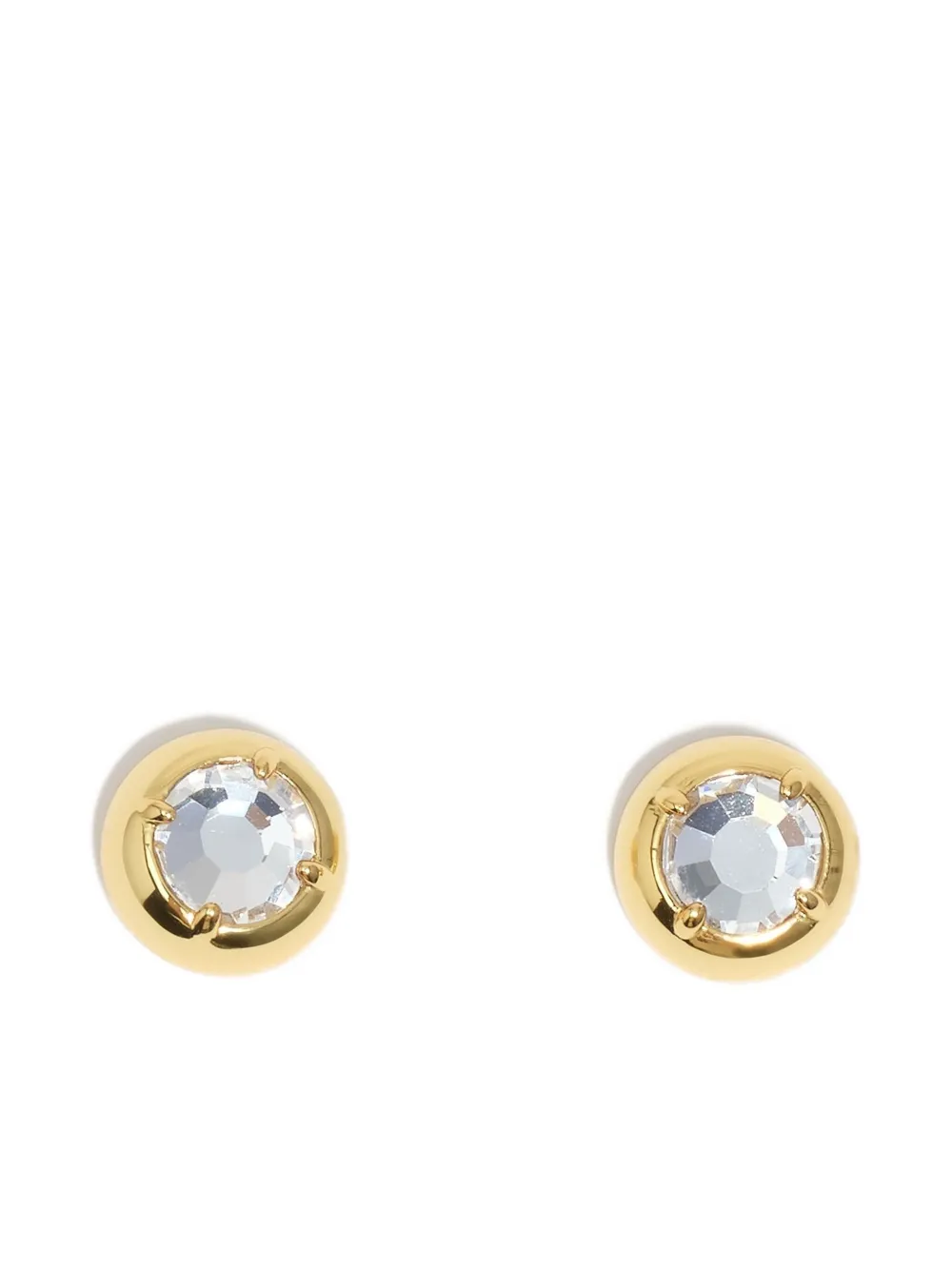 Bimba Y Lola Round Earrings In Gold