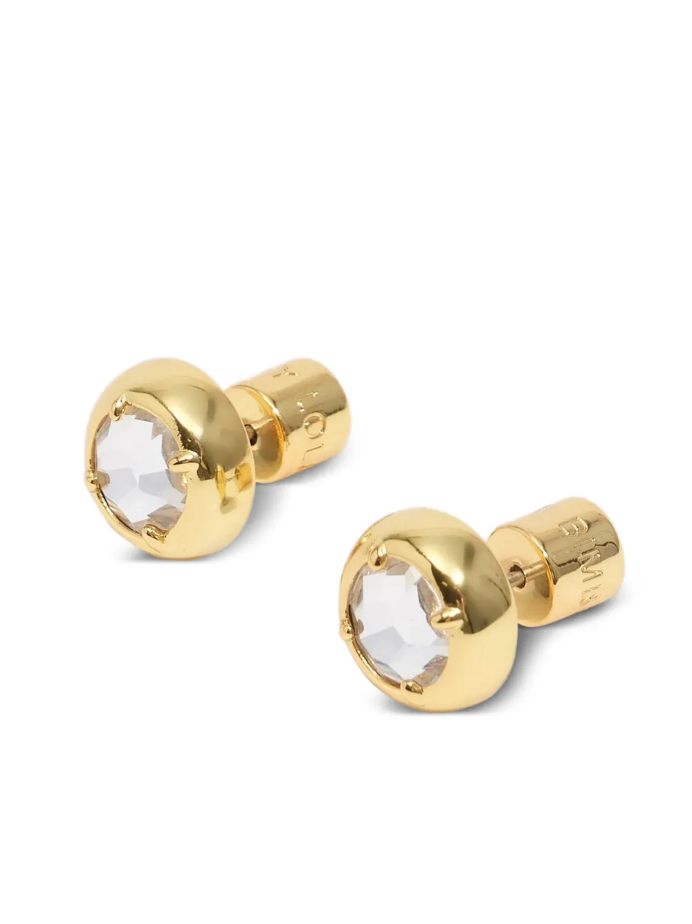 Bimba Y Lola Round Earrings In Gold