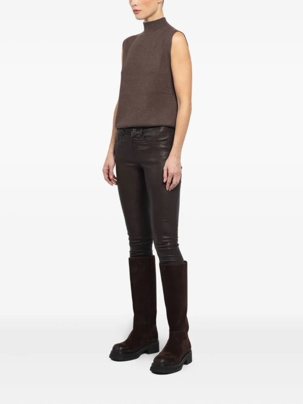 Giorgio Brato X Jade Trousers In Brown