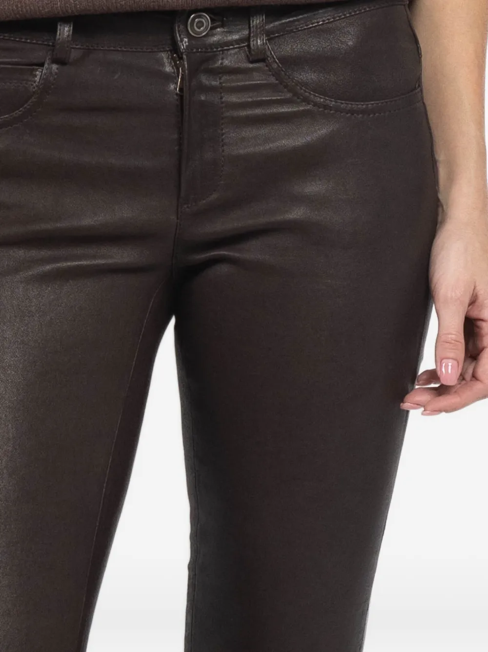 Giorgio Brato X Jade Trousers In Brown