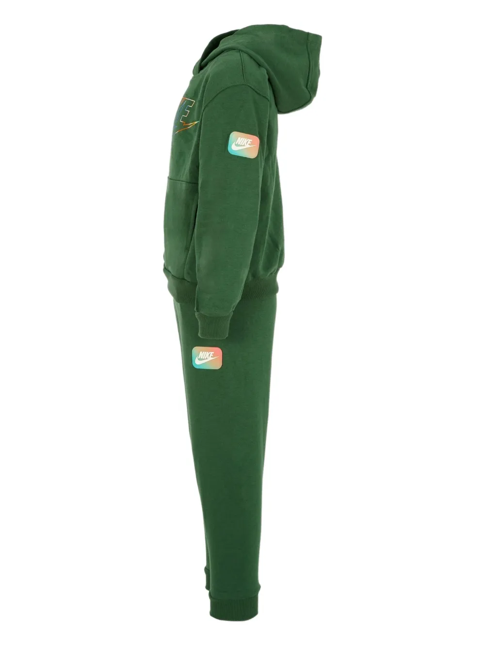 Nike Logo-print Tracksuit In Green