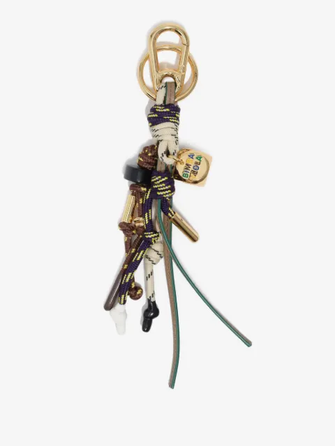 Bimba y Lola knotted-rope keyring