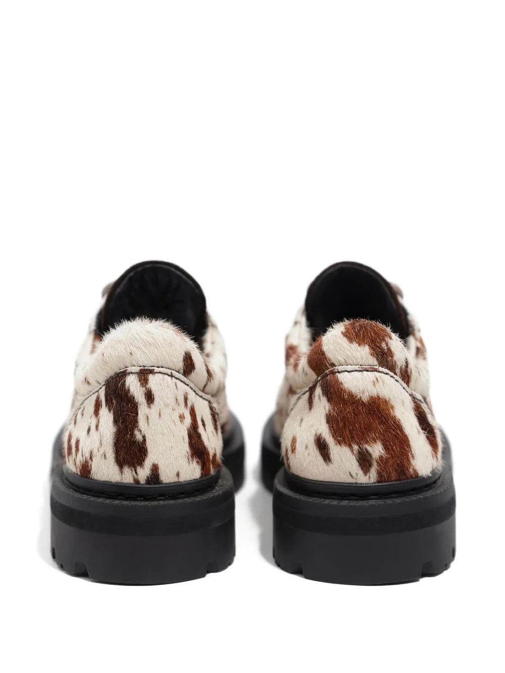 Bimba y Lola 35mm derby veterschoenen Beige