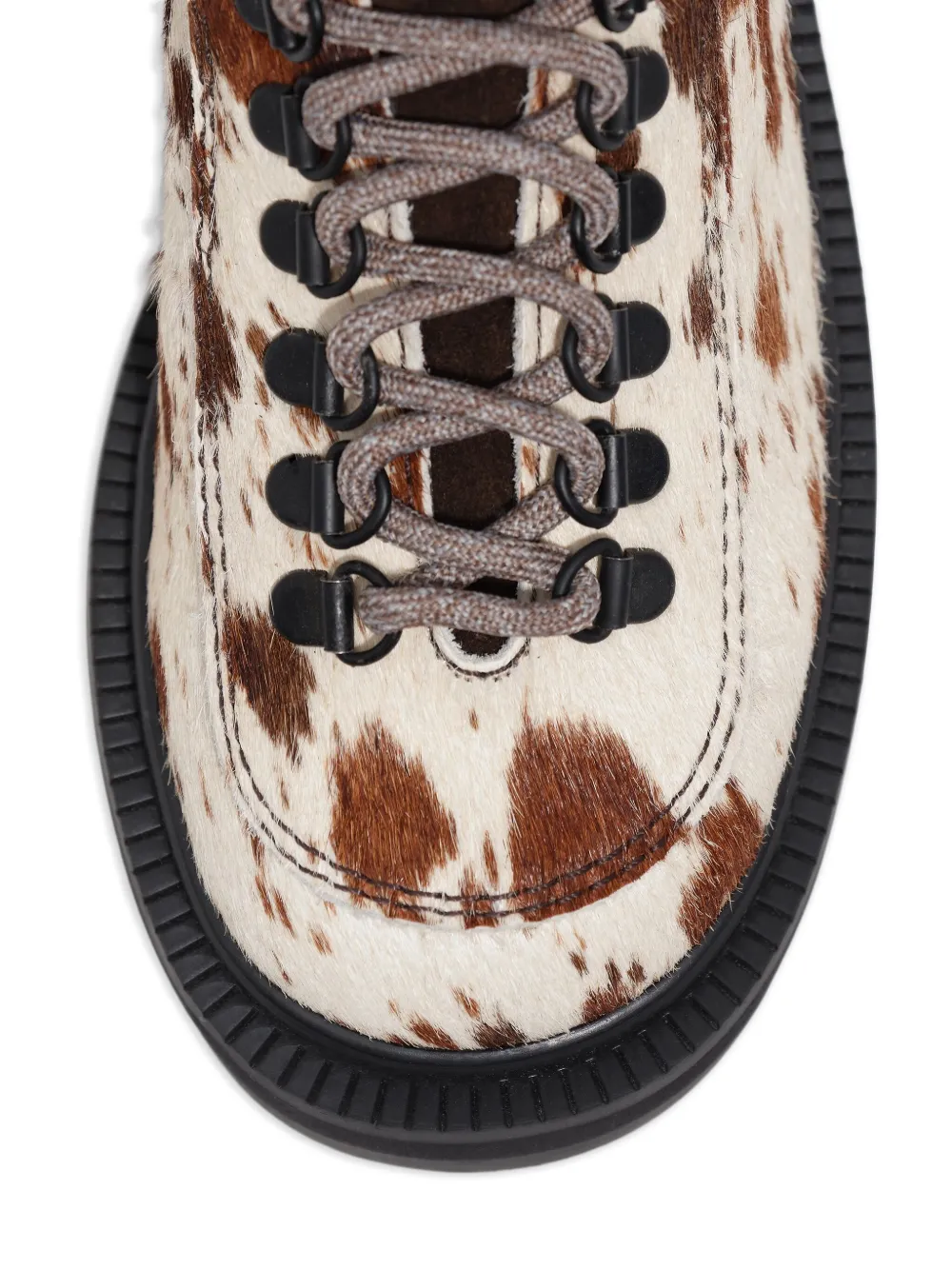 Bimba y Lola 35mm derby veterschoenen Beige