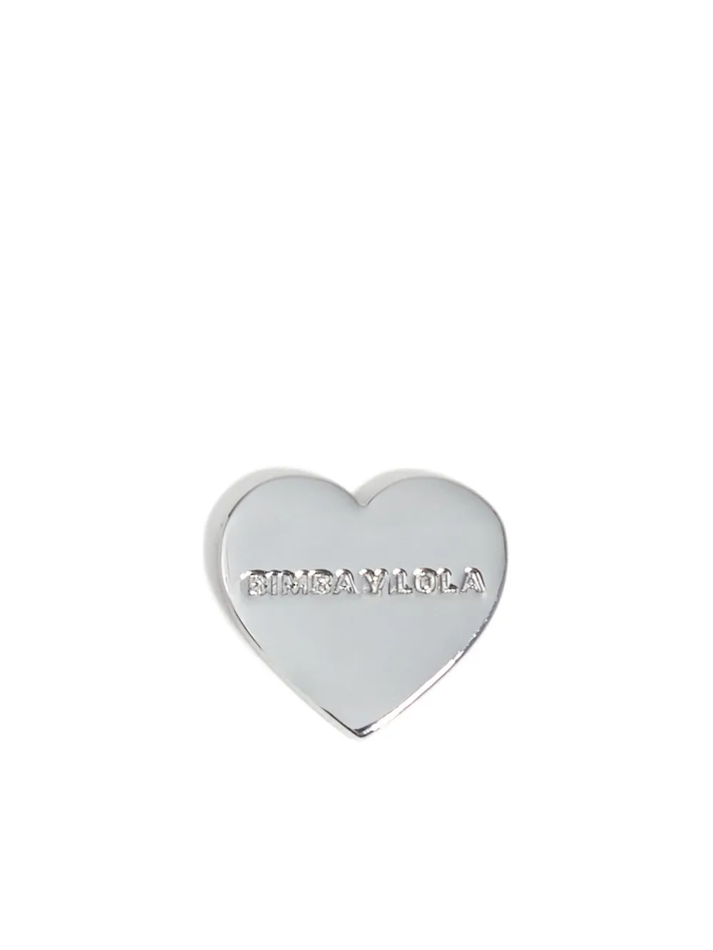 Bimba Y Lola Heart Earrings In Metallic