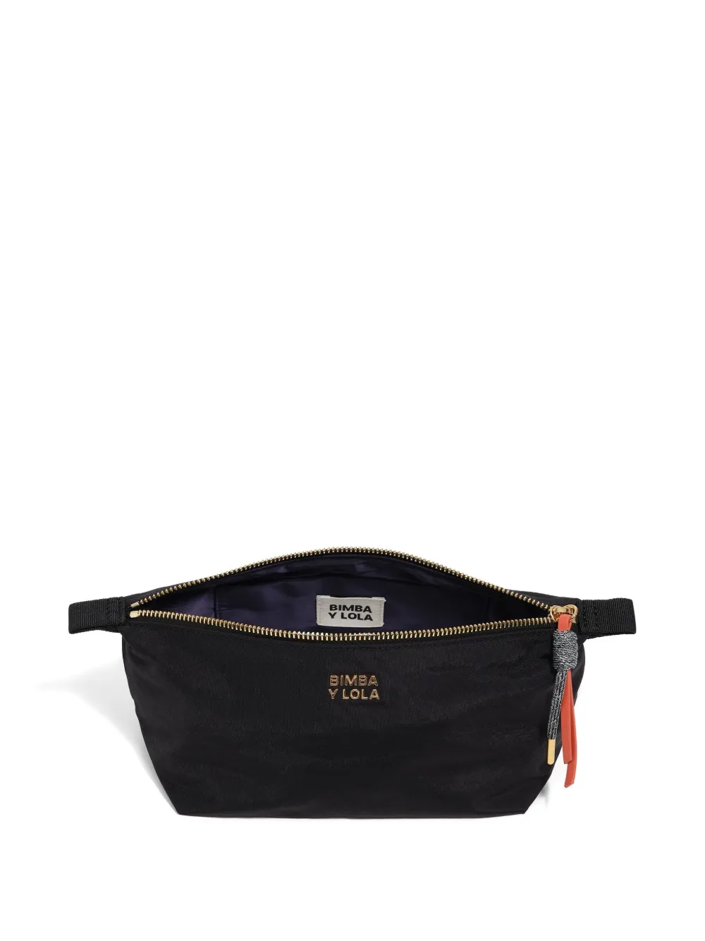 Bimba y Lola Make-up tas met logodetail Zwart