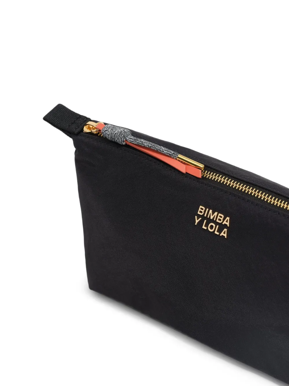 Bimba y Lola Make-up tas met logodetail Zwart