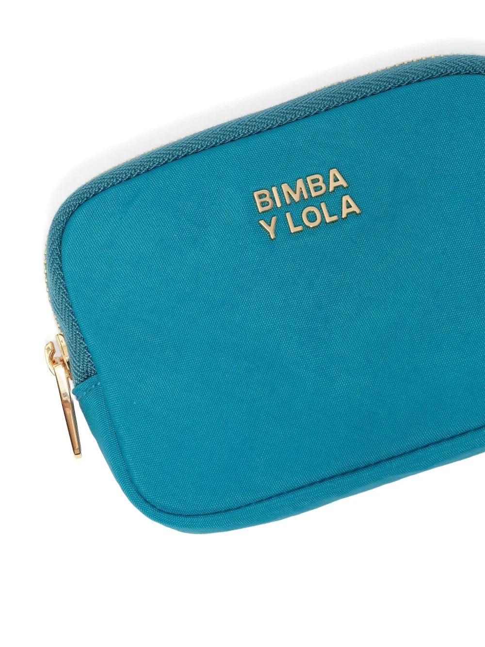 Bimba Y Lola Logo-lettering Wallet In Blue