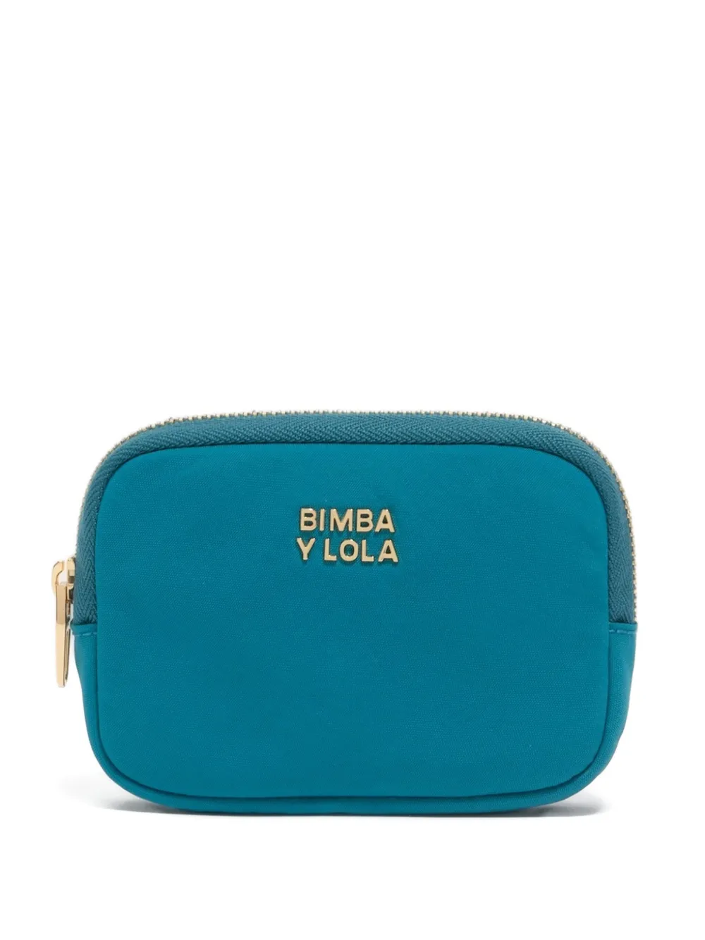 Bimba Y Lola Logo-lettering Wallet In Blue