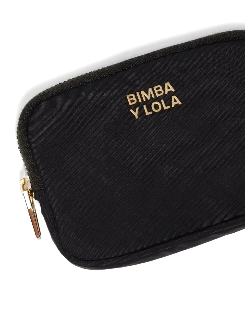 Bimba Y Lola Logo-lettering Wallet In Black