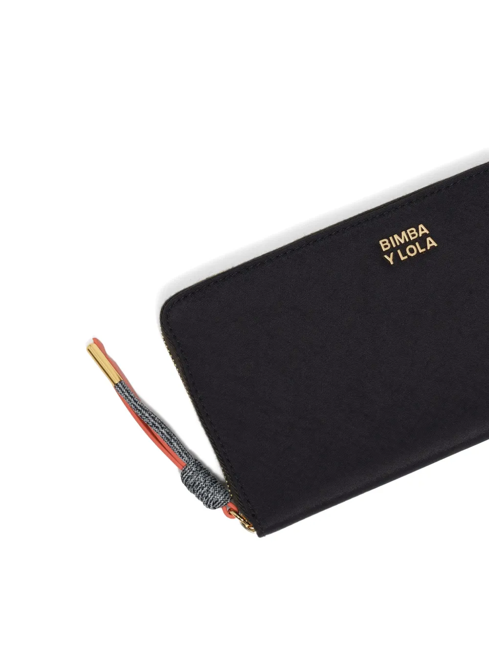 Bimba Y Lola Logo-detail Zip Wallet In Black
