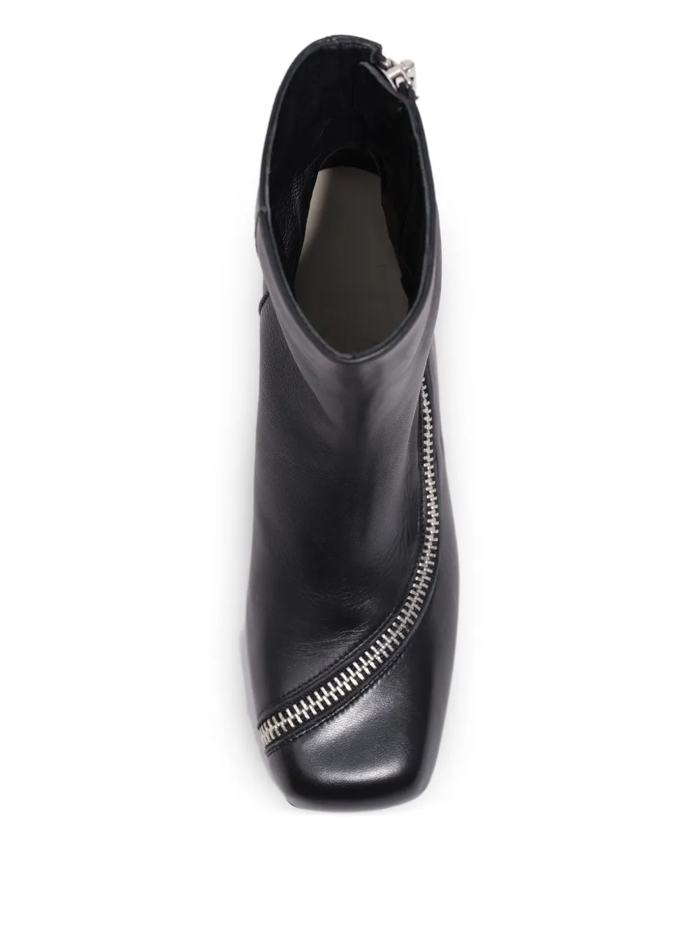 Bimba Y Lola 55m Zip-detail Boots In Black