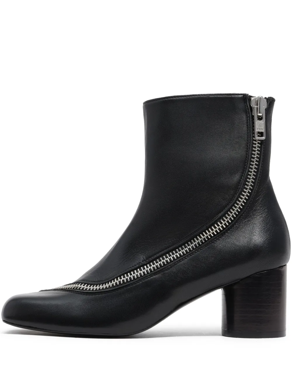 Bimba Y Lola 55m Zip-detail Boots In Black