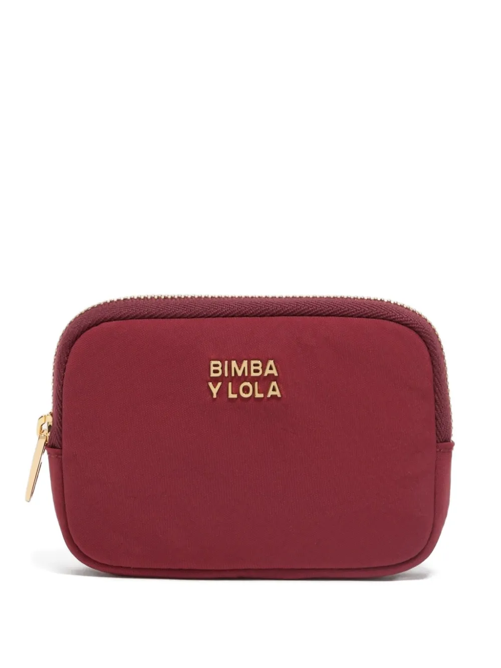Bimba Y Lola Logo-lettering Wallet In Red