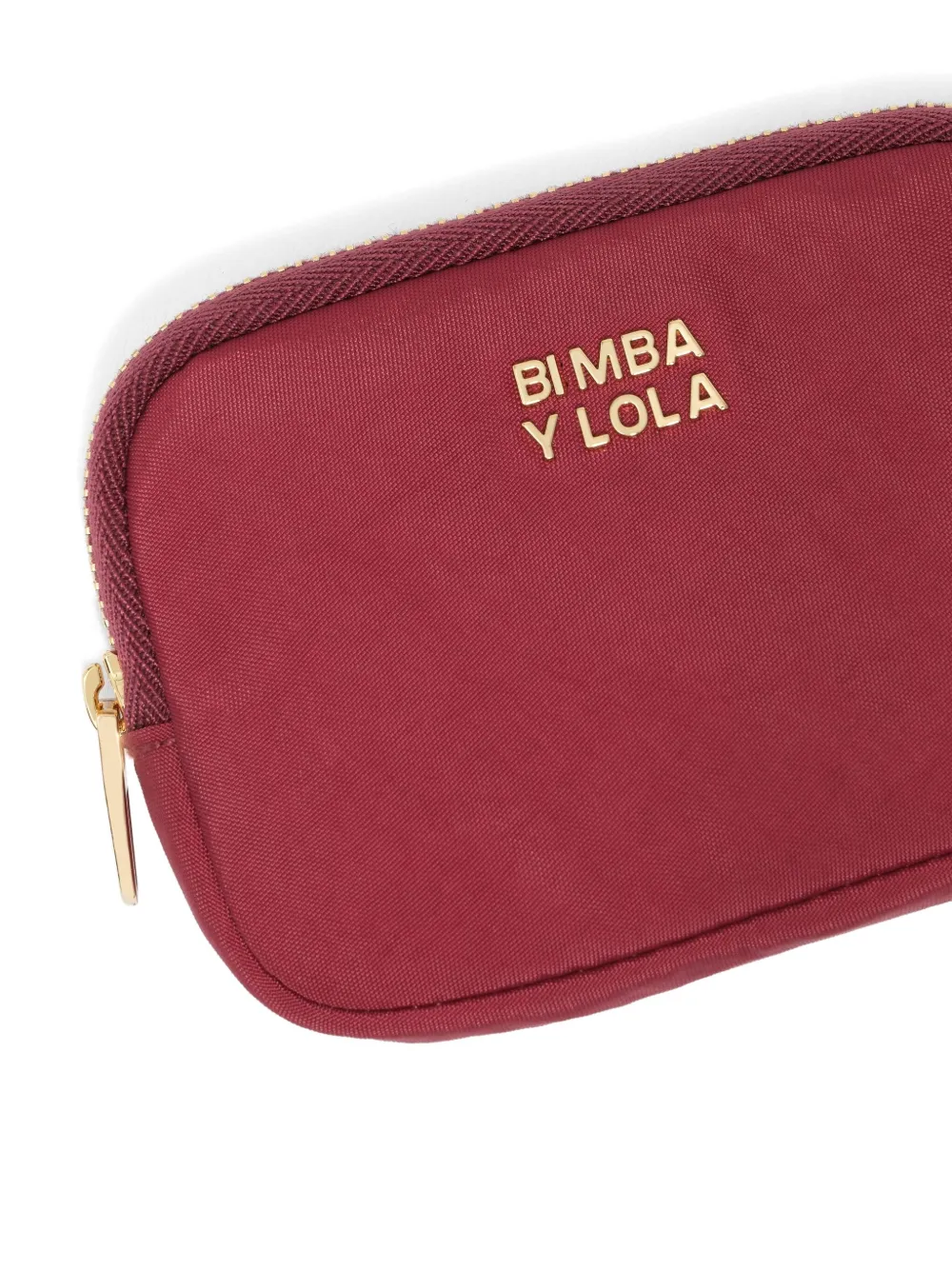 Bimba Y Lola Logo-lettering Wallet In Red