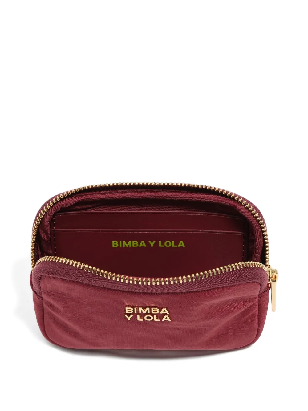 Bimba Y Lola Logo-lettering Wallet In Red