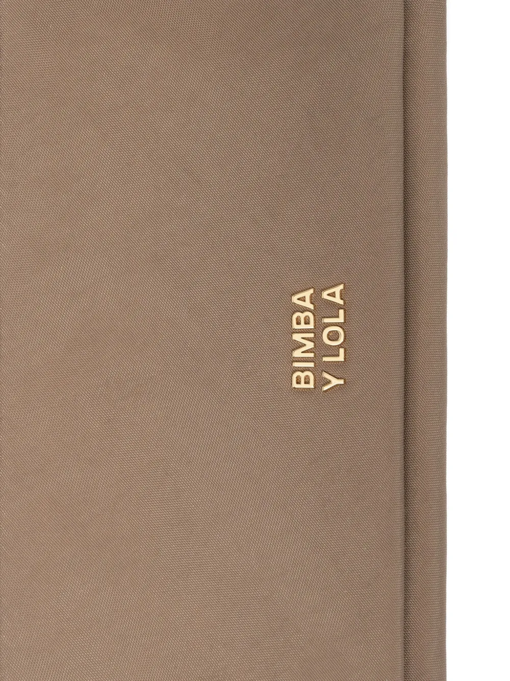 Bimba Y Lola Logo-detail Wallet In Brown